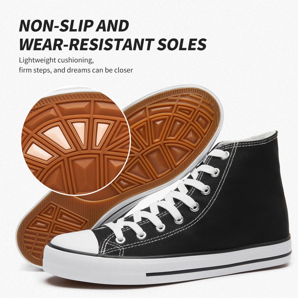 plain white canvas sneakers